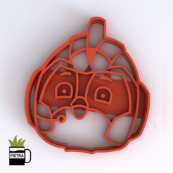 cults3.jpg MODÈLE D'IMPRESSION D'UN MOULE À BISCUIT FONDANT À TIGE SUPÉRIEURE