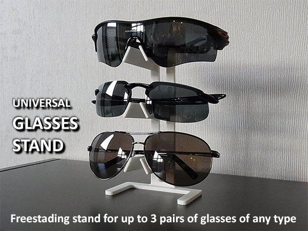 c68ebabdf5f1e50494f52815a61cd90d_display_large.jpg STL-Datei Universal Glasses Stand kostenlos・3D-druckbare Vorlage zum herunterladen, Muzz64