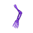 ARM_LEFT.stl скелет пикачу