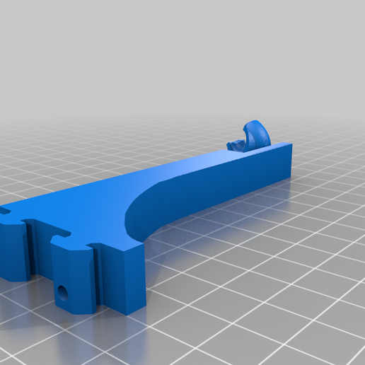 Pi Cam Support 45 degree - 3D model önizlemesi