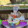 received_1965964377101315.jpeg Buzz Lightyear Cake Decoration (Wings) & Rocket Cake Topper