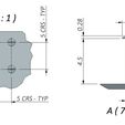 Drawing-Snippet-02.jpg 1.4mm Diameter Slotted Fairing Bolt Heads – 200-Off Raft- STL Digital download