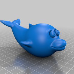 Dolphin.png Télécharger fichier STL gratuit Dauphin • Modèle imprimable en 3D, shuranikishin