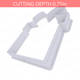 Gift~5in-cookiecutter-only2.png Gift Cookie Cutter 5in / 12.7cm