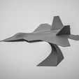 YF22-2.jpg Minimalist YF-22 - 3D Printable STL Model