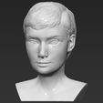 2.jpg Audrey Hepburn black and white bust for full color 3D printing