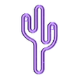 Cactus neon led grande.STL Cactus neon led