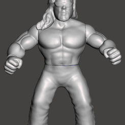 Untitled.png Fichier OBJ wwf wwe aew ecw wcw retro・Design pour imprimante 3D à télécharger