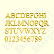 uppercase_image.png TIMES NEW ROMAN - 3D LETTERS, NUMBERS AND SYMBOLS