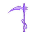 scythe1_nohand.stl Space Marine Power Scythe