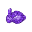 Stanford_Bunny_-_Voronoi_Style_4.stl Stanford Bunny - Voronoi Style