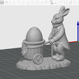 3-1.png Victorian Easter Bunny with Ornate Egg Cart