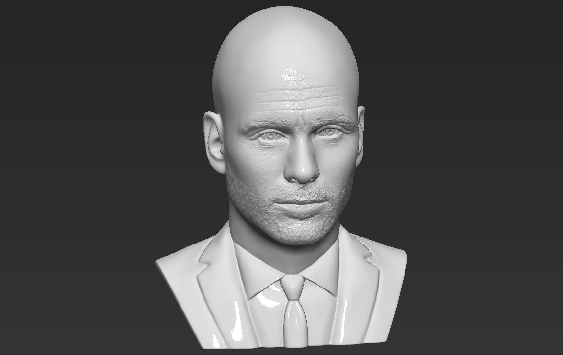 12.jpg 3D file Pep Guardiola bust 3D printing ready stl obj formats・3D print model to download, PrintedReality