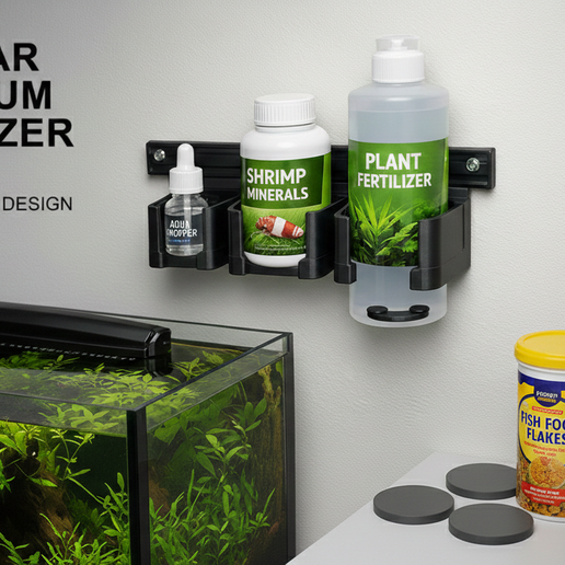 Modular Aquarium Organizer - Front Access