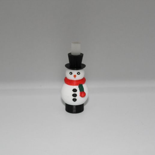 SNOWMAN SHISHA NOZZLE - 3D model önizlemesi
