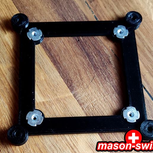 Bracket for Waveshare 13.3inch HDMI LCD (H) V2, 1920x1080 3D model