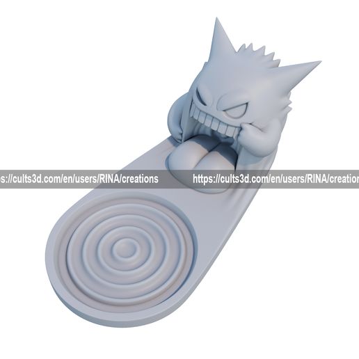 gengar-cup-holder-3d-print-model-pokemon-12.jpg gengar cup holder 3d print model from pokemon