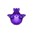 CE3E3V2_chimuelo llavero hueco.stl Toothless keychain, toothless keychain