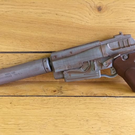 173106.jpg 10mm Pistol - Fallout 4 - Printable 3d model - STL files