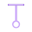 Torch Holder.stl Güneş Enerjili Tiki Mum Meşalesi Montajı