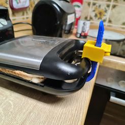20220128_184530.jpg STL file universal sandwich maker lock・3D printer model to download