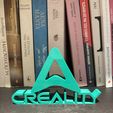 IMG_3904-1.jpg Creality Logo Desk Stand – Ender / K1 Maker Shelf Decor (No Supports)