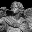 08.jpg Erzengel Gabriel Statue - 3D-Druck STL
