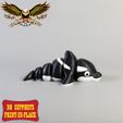 1.jpg FLEXI BABY ORCA / KILLER WHALE |  PRINT-IN-PLACE | NO-SUPPORT