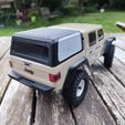 YY \ WLS. A ' vay WW ALVA ARN \ rN Axial SCX24 Jeep Gladiator Topper with angle shape