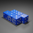 10mm-D6-Bevelled-Dice-of-the-Ultra-wSkull-Pips-1,-wPips-2-5,-6-wUltra-Symbol-Laurels-Side-View.png Dice of the Ultra