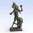 PRET TT x i t 4 ‘ } Satyr with infant Dionysus