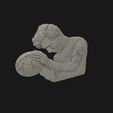 16.jpg Leo Messi Relief sculpture 3D print model