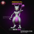 Mewtwo_Pokemon_3D_Print_Model_STL_File_01.jpg Mewtwo Statue Pokemon - Premium STL Files