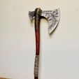 128046078_10224446706734291_7457391715105889420_o.jpg weapon Kratos - Leviathan Axe - God of war 2018 for cosplay