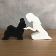 WhatsApp-Image-2022-12-26-at-17.47.36.jpeg Girl and her Maltese (straight hair) for 3D printer or laser cut