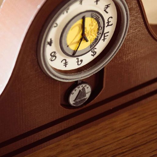 TimeMoney2.jpg Archivo STL gratis El reloj del tiempo es dinero・Diseño imprimible en 3D para descargar, MosaicManufacturing