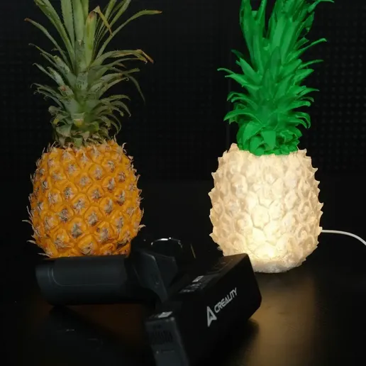 1a2f1f10e5deb6bf87157fde2c773395.webp Pineapple Lamp (3D Scanned by Creality Otter Lite)