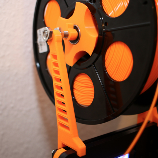 Anet A8 Spool holder - reuse Anet parts 3D model