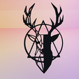 Venado01_00.png Geometric Deer