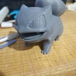 printed_1.jpeg STL file Bulbasaur pack・3D print design to download