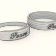 06.jpg Peace Ring Couple Platinum