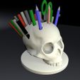 penholder-skull-6.jpg skull penholder