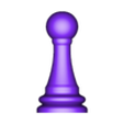 PAWN5.STL Minimalist Chess Pawn Design 5– High Quality 3D Printable STL