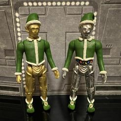 317992714_536965634979420_5507391537294635634_n.jpg STL file STAR WARS ADVENT CALENDAR 2022 DAY #6, VINTAGE ELF C-3PO FIGURE, ORNAMENT. 3.75", 1/18 KENNER, HASBRO・3D printable model to download