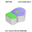 Mitten-01-bath-bomb-mold-3D-model-4.png Mitten bath bomb mold