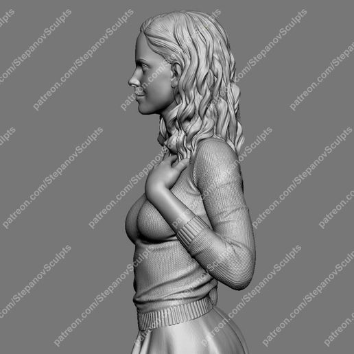 0030.jpg Fichier OBJ Hermione adulte・Modèle à télécharger et à imprimer en 3D, stepanovsculpts