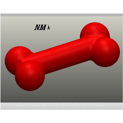Anotación 2019-11-22 162101.png Fichier STL gratuit OS DE CHIEN FLEXIBLE (JOUET)・Objet pour imprimante 3D à télécharger