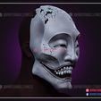 UTC Cte @ 3DPRINTMODELSTORE Fichier 3D Masque Tokyo Ghostwire - Yaseotoko Cosplay Halloween・Plan à imprimer en 3D à télécharger, 3DPrintModelStoreSS