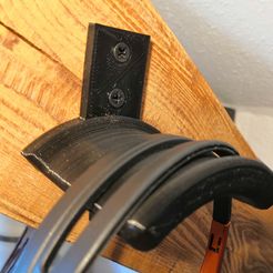 headphone_holder.jpg Free 3D file Headphone Holder・Template to download and 3D print