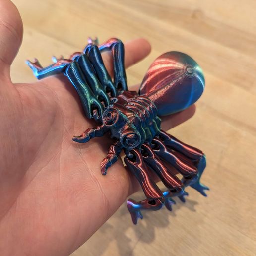 Articulated Spider 3D Print Model
